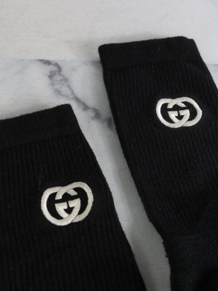 Meia Gucci GG Preta | Zivē Club