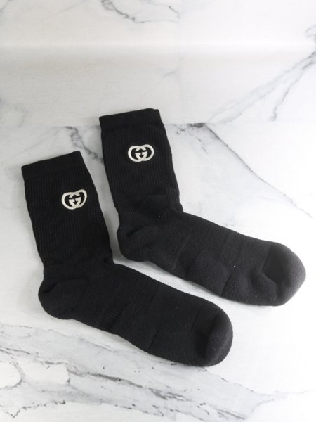 Meia Gucci GG Preta | Zivē Club