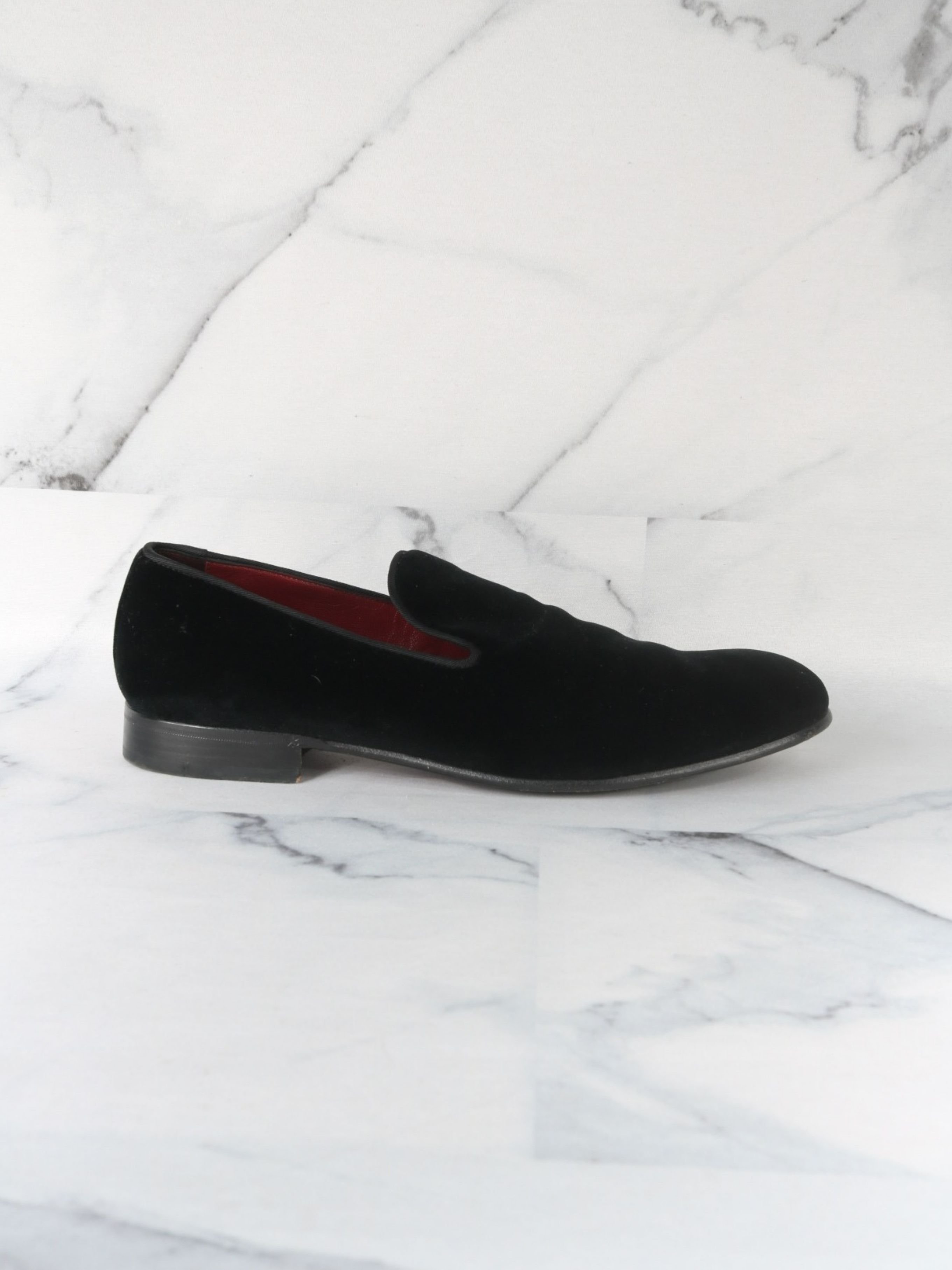 Mocassim Dolce & Gabbana Veludo Preto | Zivē Club
