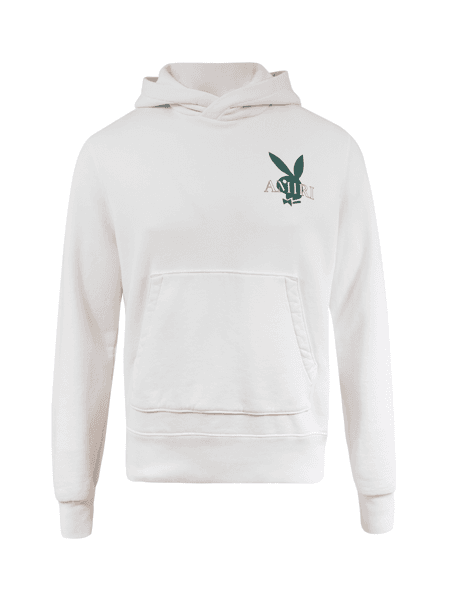 Moletom Amiri Playboy Bunny Cover Logo Branco | Zivē Club