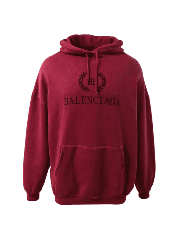 Balenciaga bb hoodie red Clearance