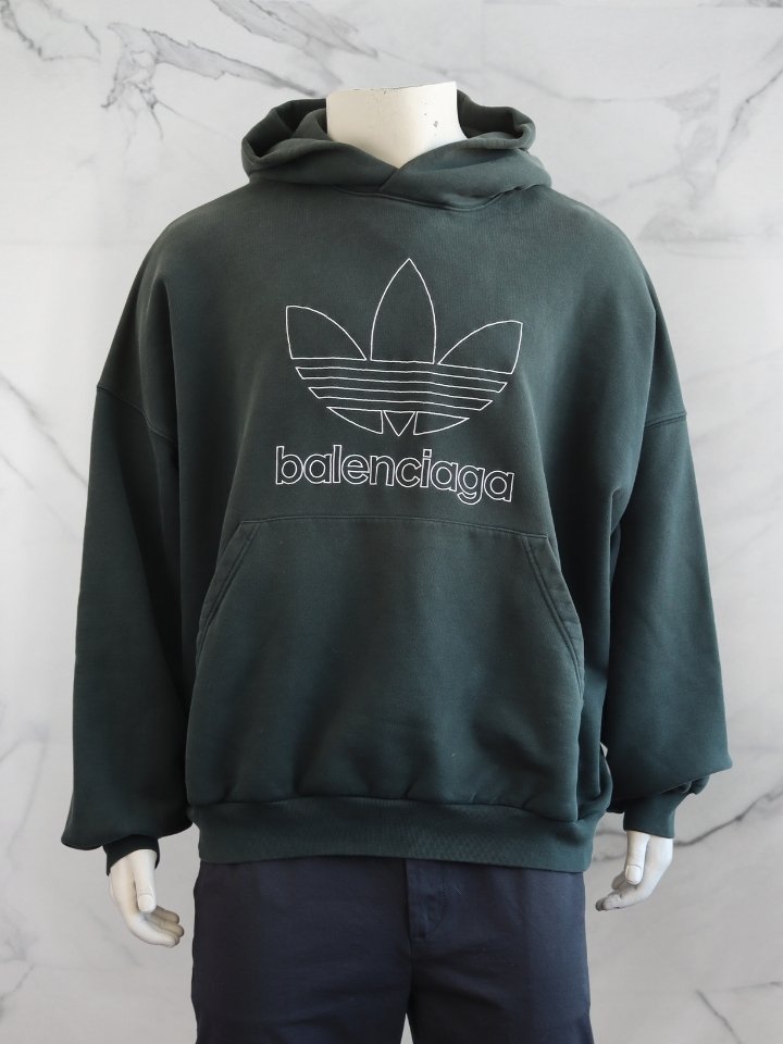 Moletom Balenciaga x Adidas Basic Verde | Zivē Club
