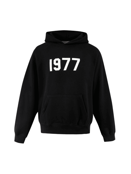Moletom Fear of God Essentials 1977 Preto | Zivē Club