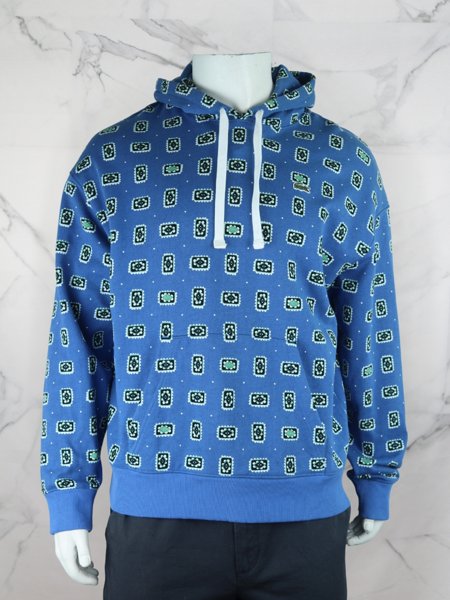 イモト Moletom Lacoste L!VE Geometric Azul | Zivē Club