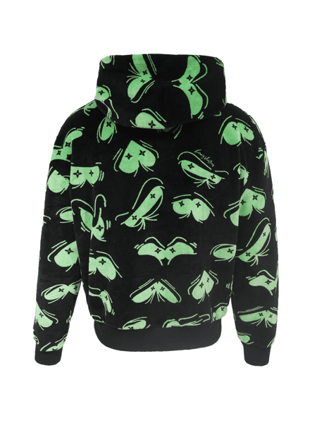 Moletom Louis Vuitton LV Eyes Graphic Jacquard Preto | Zivē Club