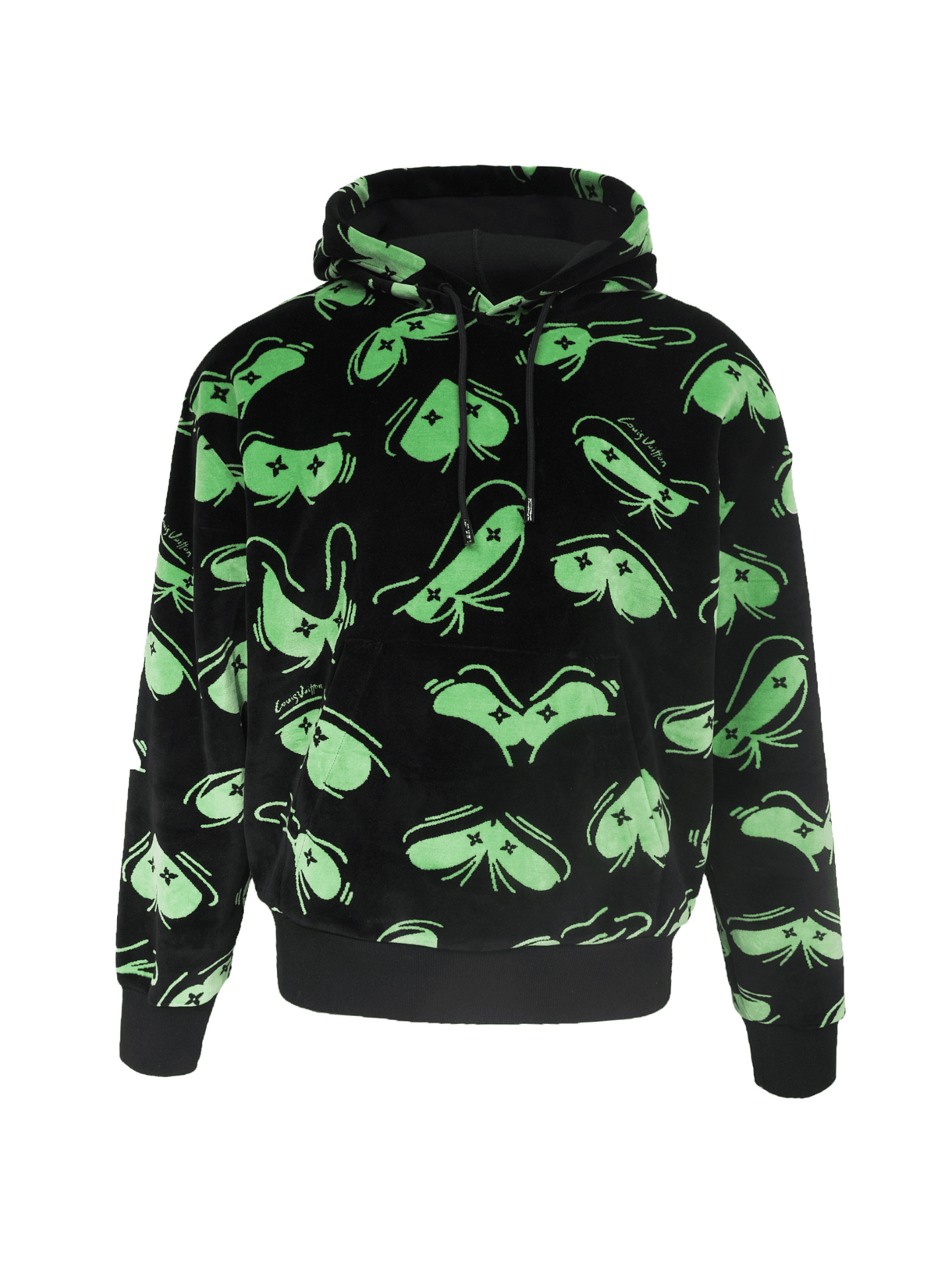Moletom Louis Vuitton LV Eyes Graphic Jacquard Preto | Zivē Club
