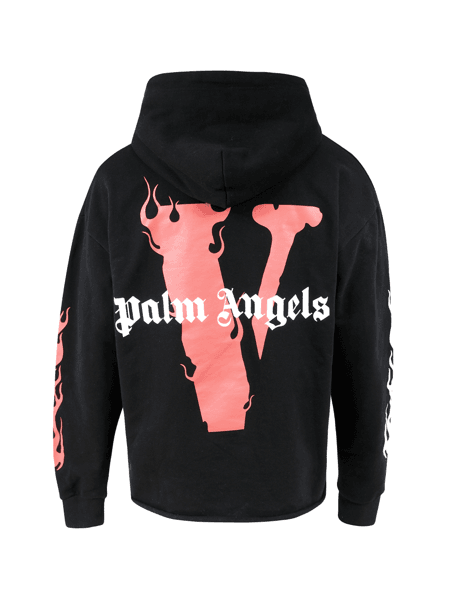 Moletom Vlone x Palm Angels Logo Preto | Zivē Club Moletom Vlone x Palm Angels Logo Preto | Zivē Club
