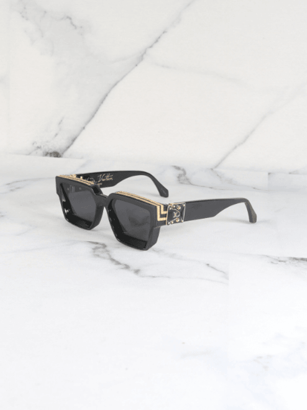 Óculos de Sol Louis Vuitton 1.1 Millionaires Preto | Zivē Club