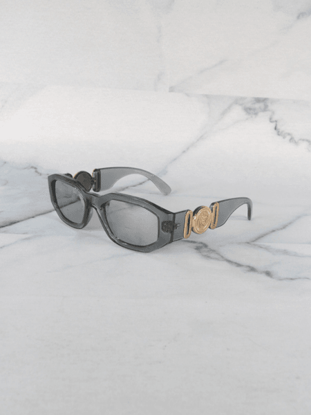 Óculos de Sol Versace Medusa Cinza | Zivē Club