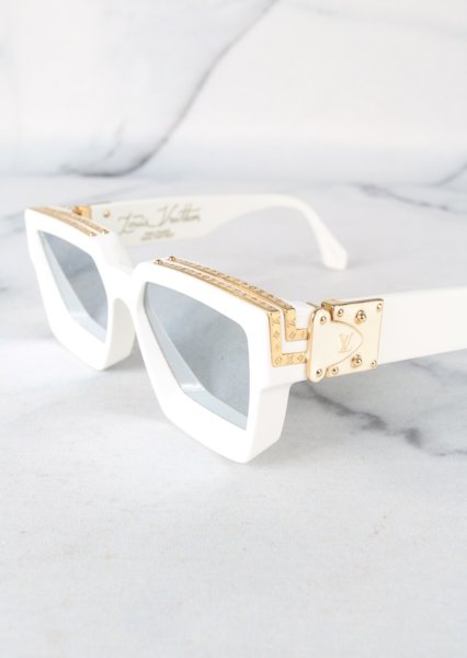Óculos Louis Vuitton 1.1 Millionaire Branco | Zivē Club