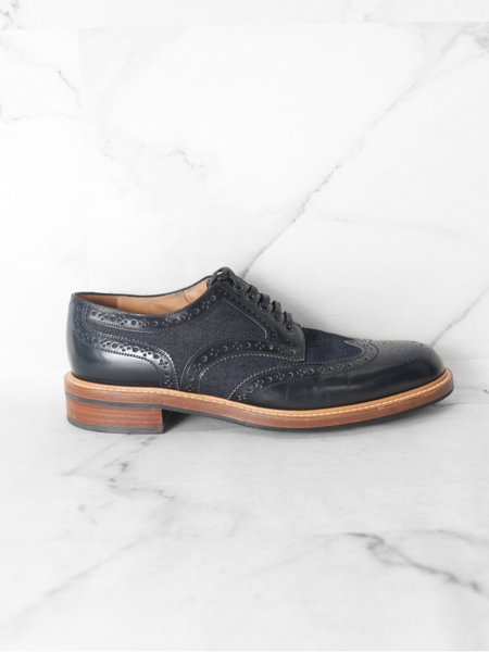 Sapato Louis Vuitton Voltaire Derby Denim Azul Marinho  display picture 2