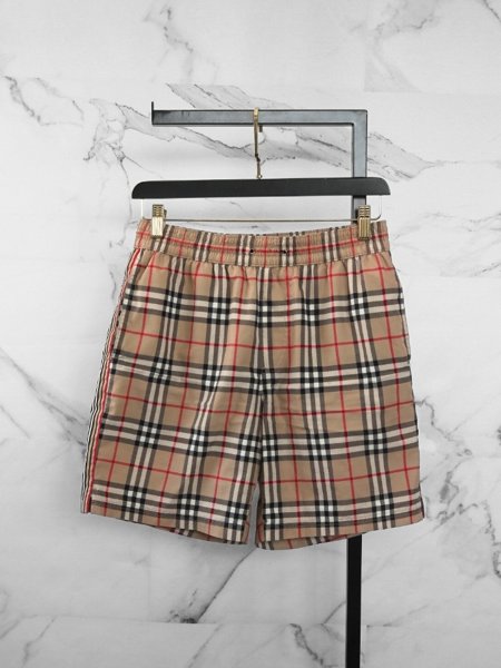 Shorts Burberry Vintage Check Print Bege | Zivē Club