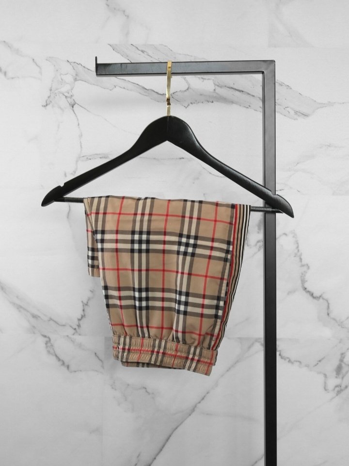 Shorts Burberry Vintage Check Print Bege | Zivē Club