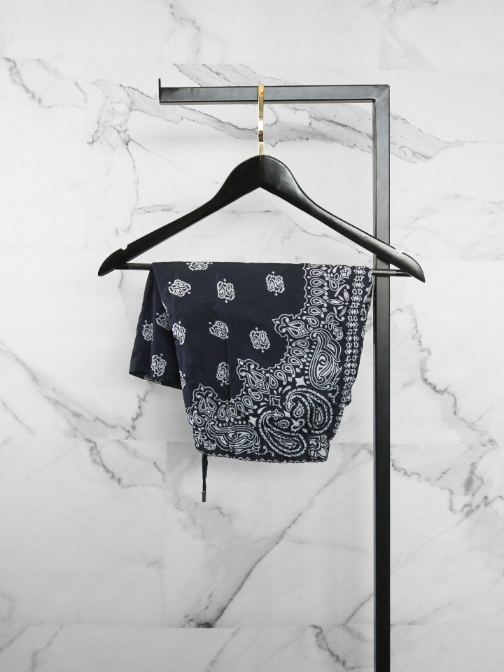 Shorts Gucci Paisley Print Azul Marinho | Zivē Club