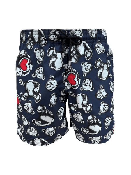 Shorts Vilebrequin x Palm Angels Urso Azul Marinho | Zivē Club