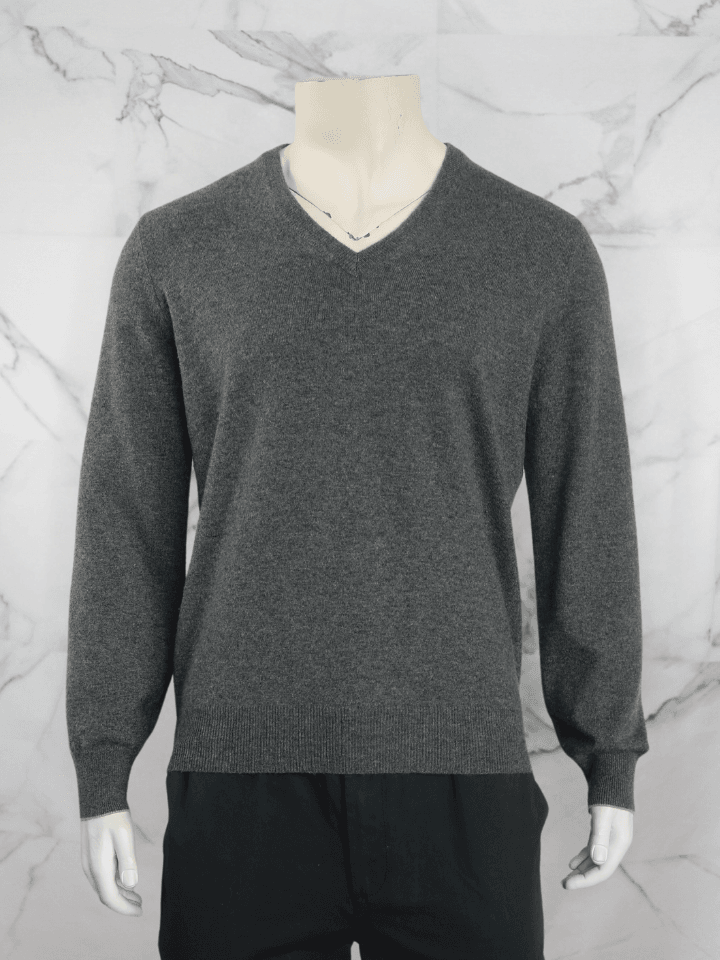 Sweater Cashmere Brunello Cucinelli Cinza | Zivē Club
