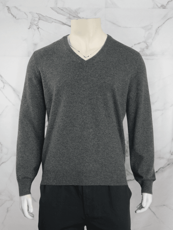 Sweater Cashmere Brunello Cucinelli Cinza | Zivē Club