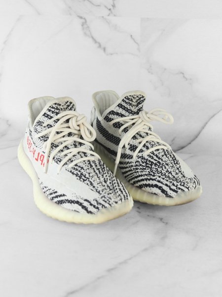 Tênis Adidas Yeezy Boost 350 Zebra Branco/Preto | Zivē Club