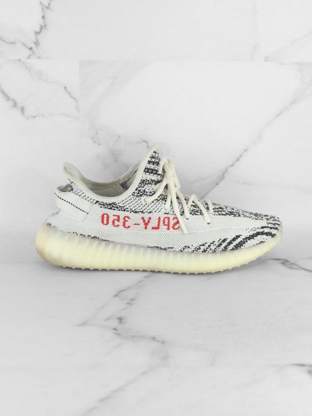 Tênis Adidas Yeezy Boost 350 Zebra Branco/Preto | Zivē Club