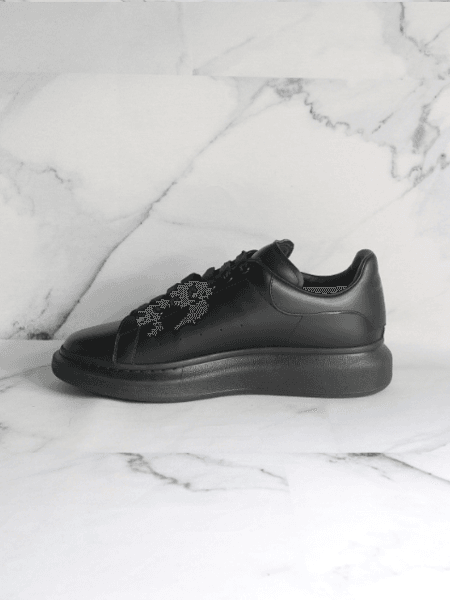 Tênis Alexander McQueen Oversized Preto | Zivē Club