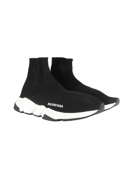 Tenis balenciaga sale preto e branco