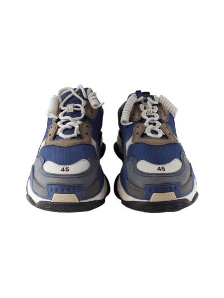 Tênis Balenciaga Triple S Azul e Cinza | Zivē Club