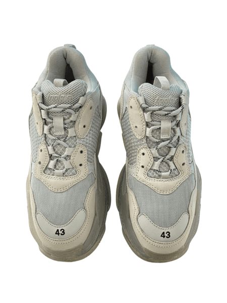 Tênis Balenciaga Triple S Clear Sole Cinza | Zivē Club