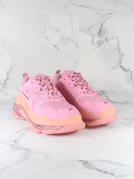 Tênis Balenciaga Triple S Clear Sole Rosa | Zivē Club