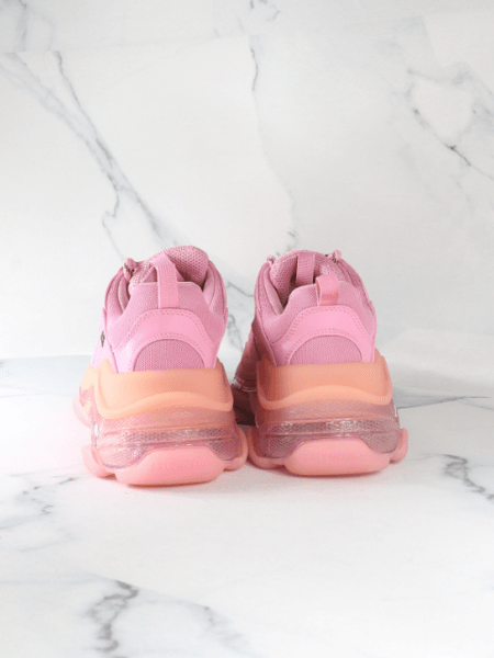 Tênis Balenciaga Triple S Clear Sole Rosa | Zivē Club