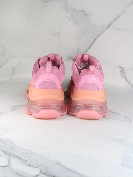 Tênis Balenciaga Triple S Clear Sole Rosa Claro | Zivē Club