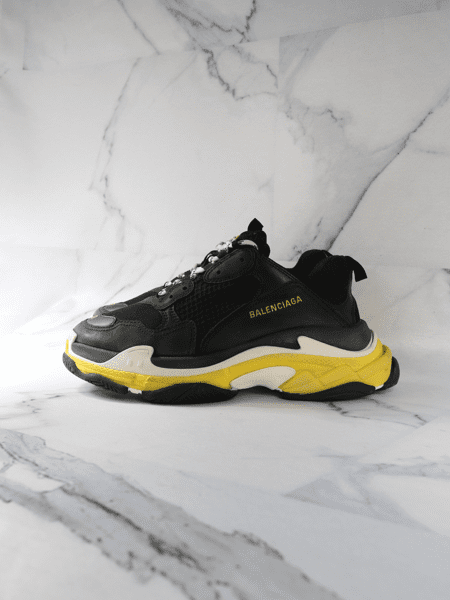 Tenis balenciaga deals amarelo
