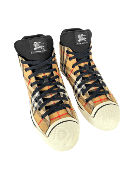 Tenis burberry sales cano alto