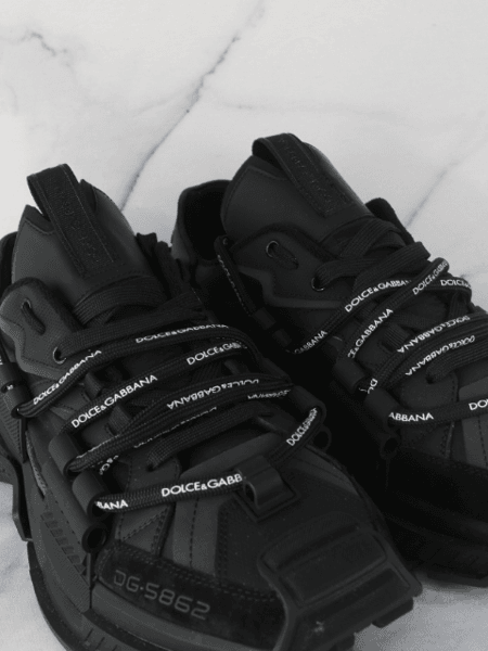 Tênis Dolce & Gabbana Space Trainers Preto | Zivē Club