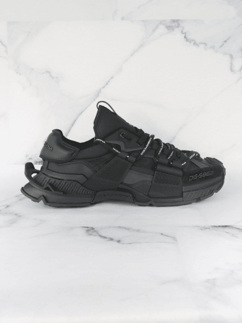 Tênis Dolce & Gabbana Space Trainers Preto | Zivē Club