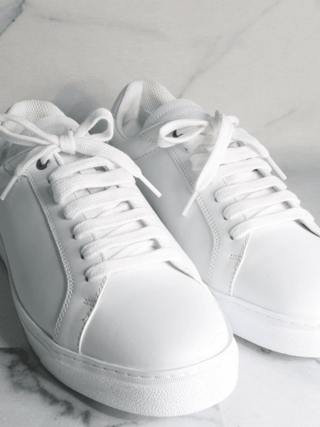 Tênis Ermenegildo Zegna Basic Couro Branco | Zivē Club