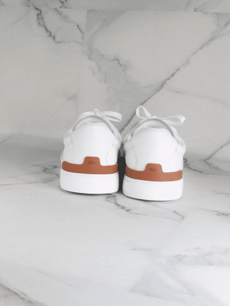 Tênis Ermenegildo Zegna Basic Couro Branco | Zivē Club