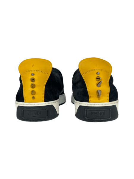 Tênis Fendi Bad Bugs Preto e Amarelo | Zivē Club