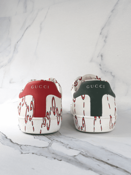 Ace sneaker with gg print replica online