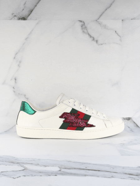 Sneakers Tenis Branco Da Gucci Tênis Branco Tênis Plataforma Da
