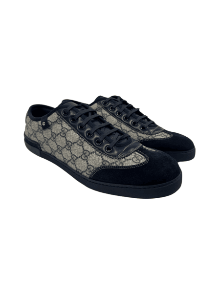 Tênis Gucci GG Plus Suede Azul Marinho | Zivē Club