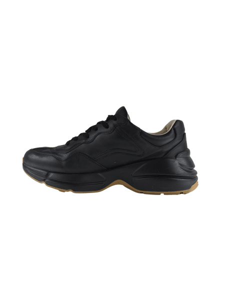 Tênis Gucci Rhyton Colors Web Preto | Zivē Club