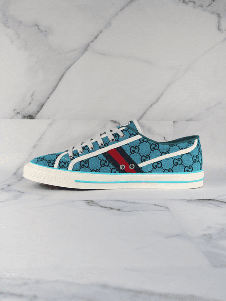 Tênis Gucci Tennis 1977 GG Azul | Zivē Club Tênis Gucci Tennis 1977 GG Azul | Zivē Club