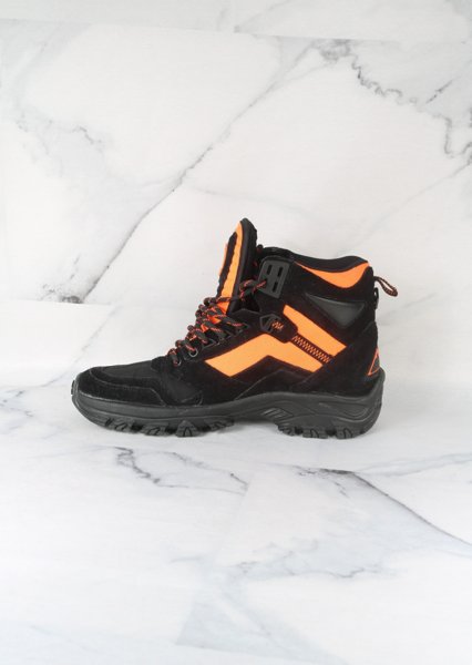 Tênis Louis Vuitton Hiking Ankle Preto e Laranja | Zivē Club