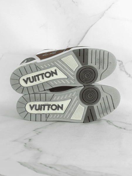 Tênis Louis Vuitton LV Trainer Monogram Marrom | Zivē Club
