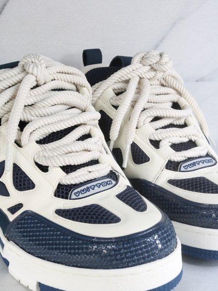 Tênis Louis Vuitton Skate LV Azul Marinho | Zivē Club