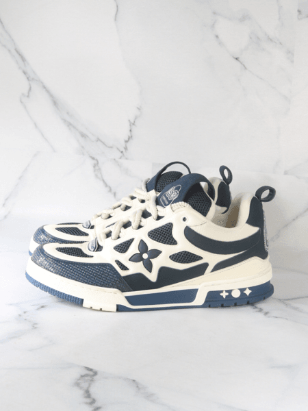 Tênis Louis Vuitton Skate Azul Marinho | Zivē Club