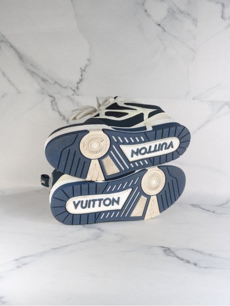 Tênis Louis Vuitton Skate Azul Marinho | Zivē Club
