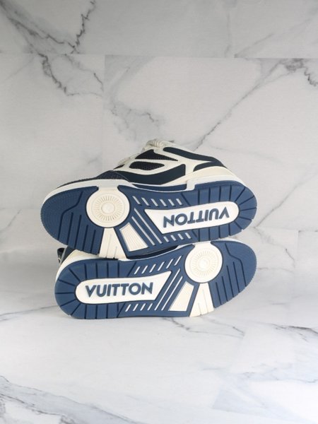 Tênis Louis Vuitton Skate LV Azul Marinho | Zivē Club