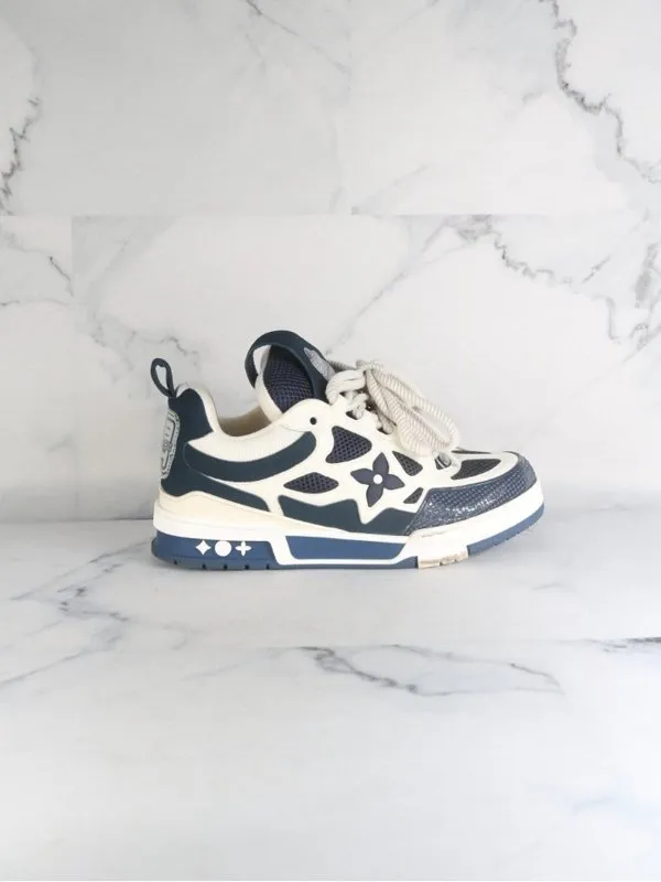 Tênis Louis Vuitton Skate Azul Marinho | Zivē Club