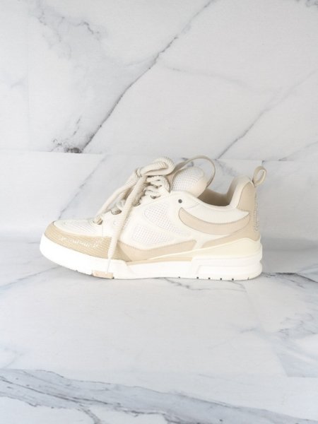 Tênis Louis Vuitton Skate Bege | Zivē Club